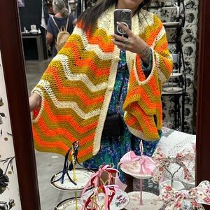 Special order 1970s poncho sweater